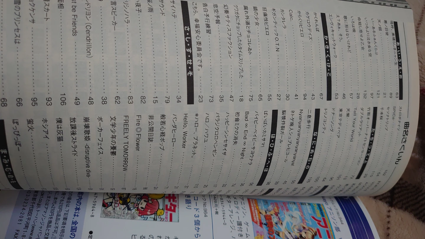 ボーカロイド名曲100選 NEO 楽譜集の写真3枚目