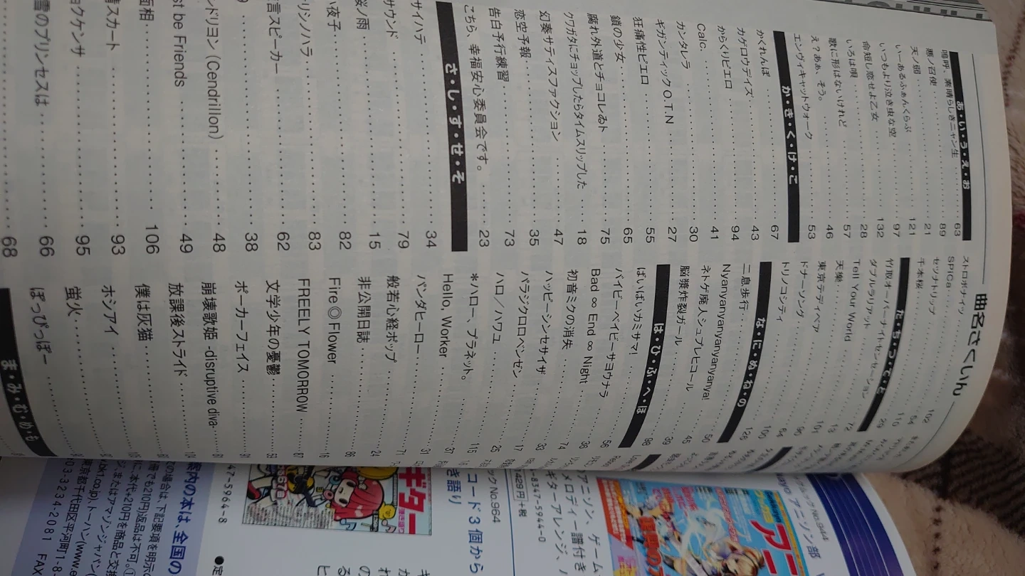 ボーカロイド名曲100選 NEO 楽譜集の写真3枚目