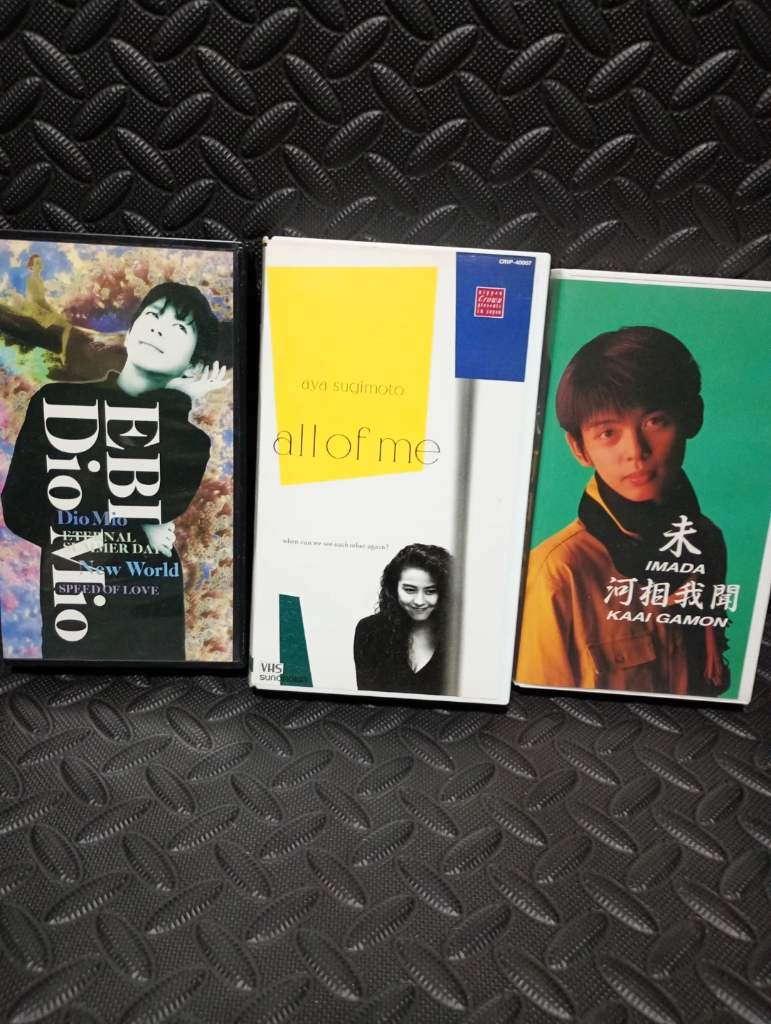 【懐かしいビデオセット】EBI Dio Mio/河相我聞/杉本彩VHS ビデオテープ 3本セット