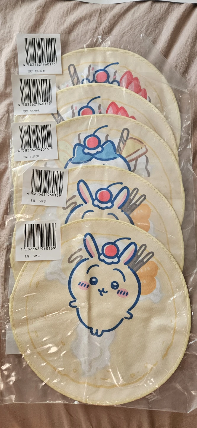 ちいかわ ハンドタオル 5枚セット