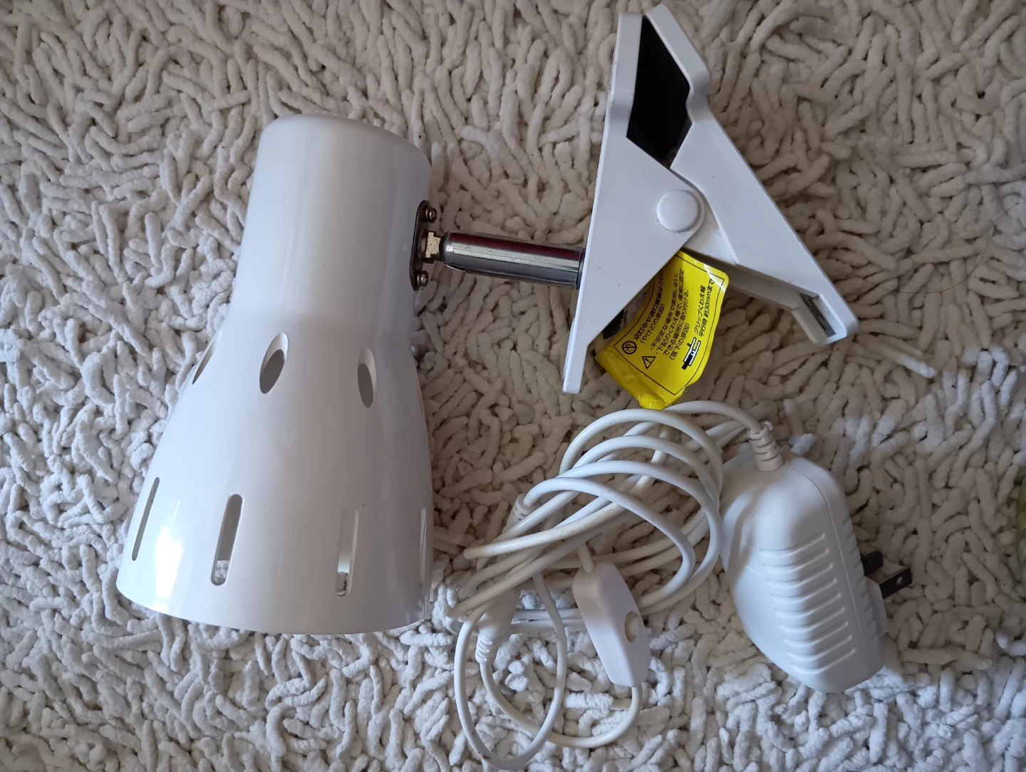 YAZAWALED電球💡付属 クリップライト ホワイト