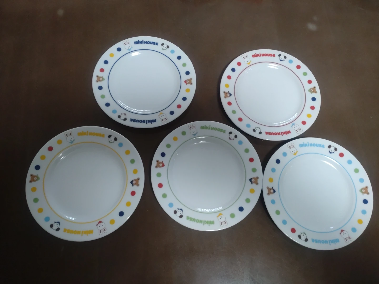 【箱入り新品】ミキハウス 食器セットの写真2枚目