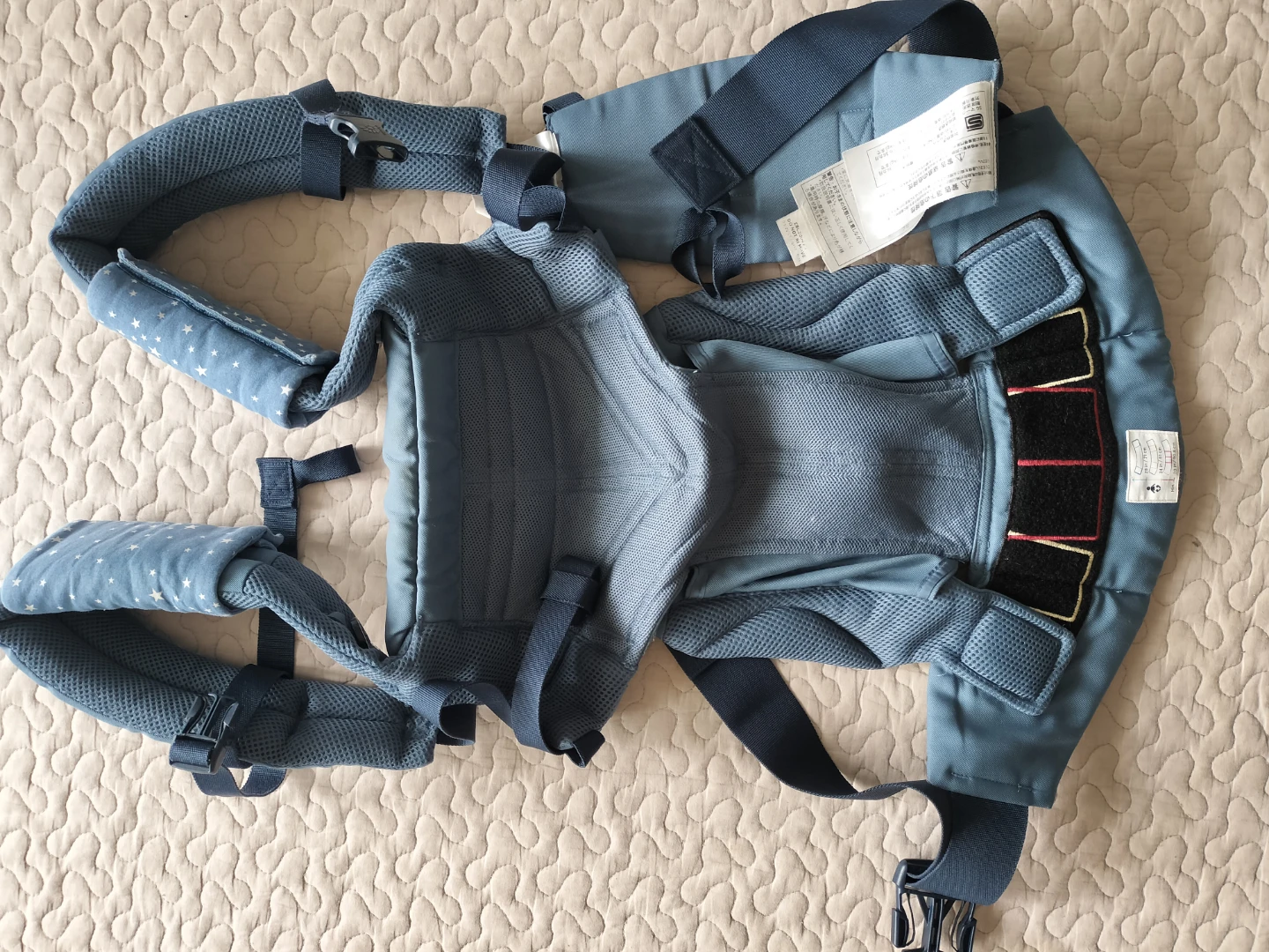 エルゴベビー オムニ360  ブルー系の写真2枚目