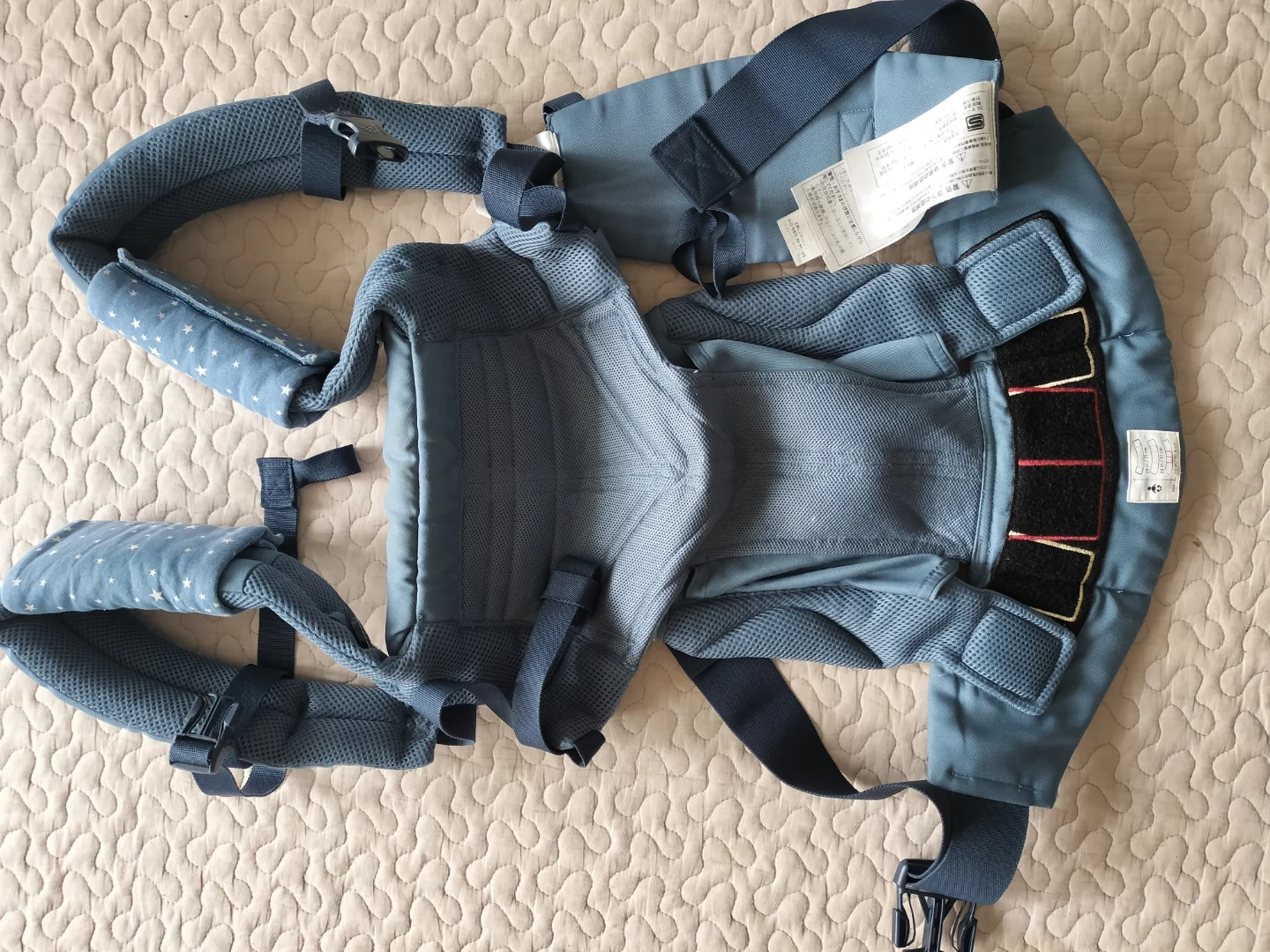 エルゴベビー オムニ360 ブルー系の写真2枚目