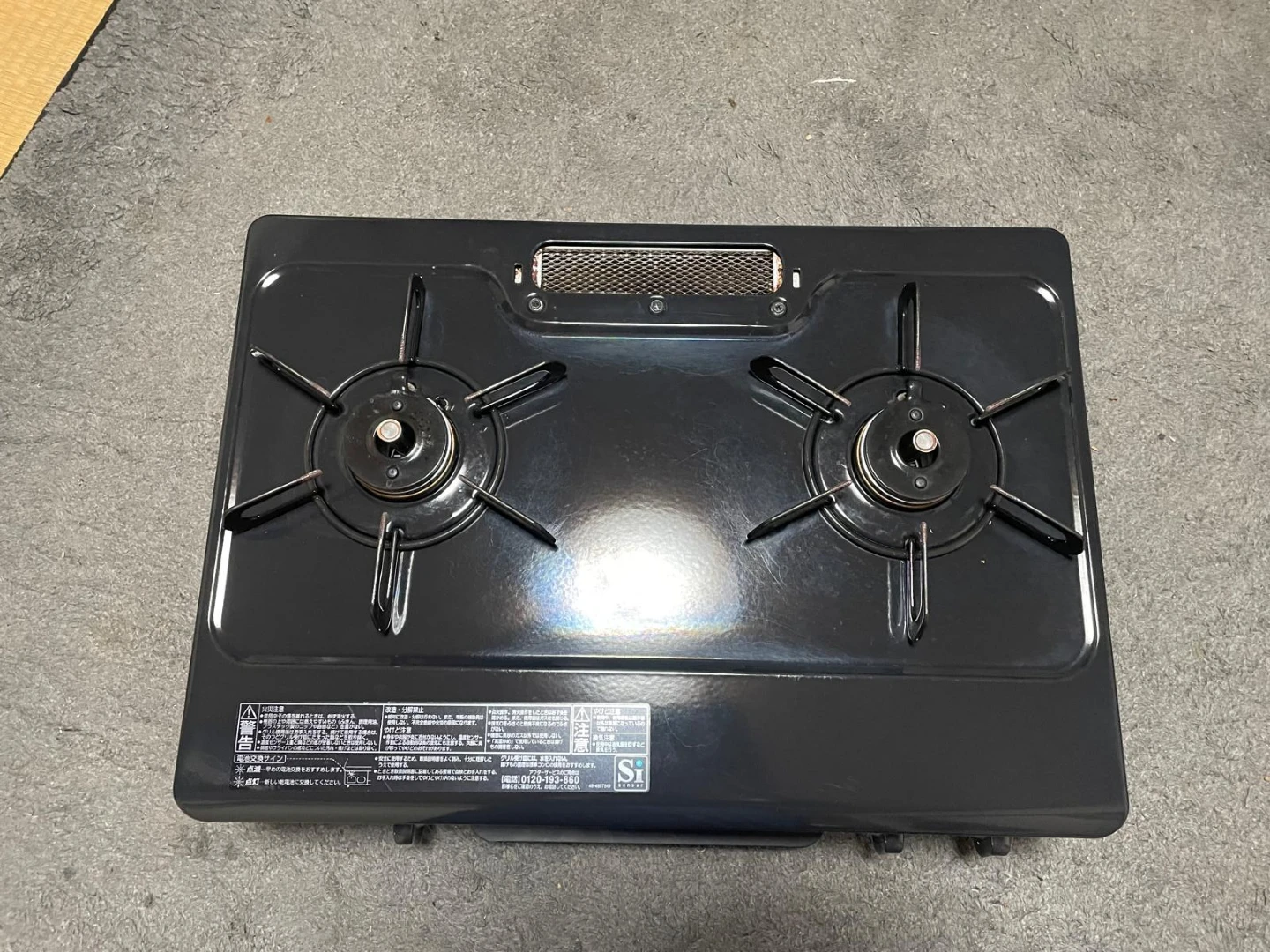 パロマ ガステーブル PA-S76B-R LPガス用の写真2枚目