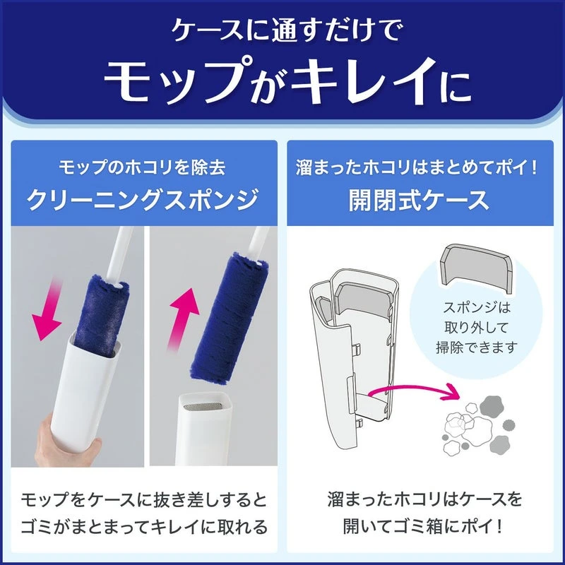 近々処分 激落ちくん トレループ ハンディ  ホコリ取りケース付の写真2枚目
