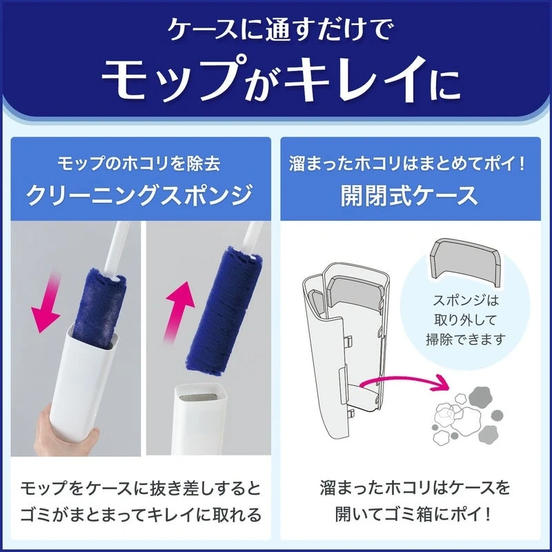 近々処分 激落ちくん トレループ ハンディ ホコリ取りケース付の写真2枚目