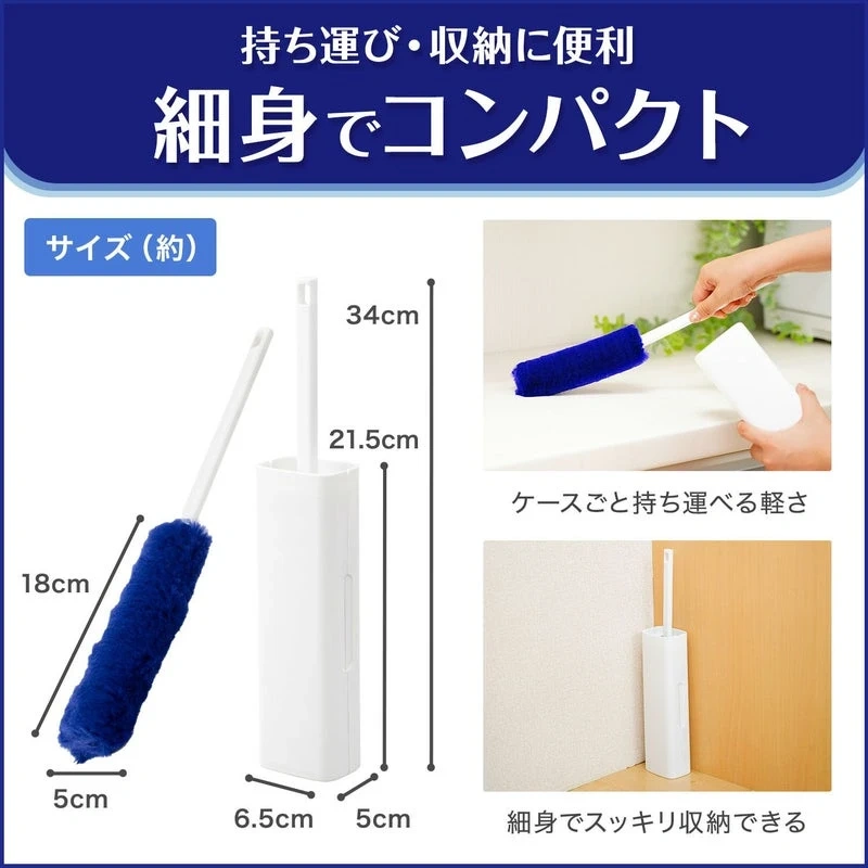 近々処分 激落ちくん トレループ ハンディ ホコリ取りケース付の写真4枚目