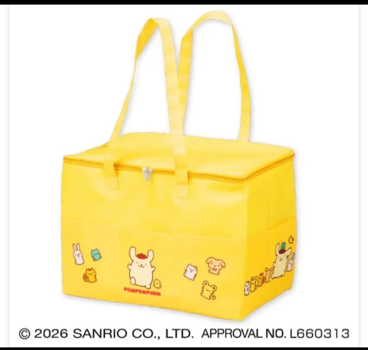 ポムポムプリン保冷、保温バッグ
