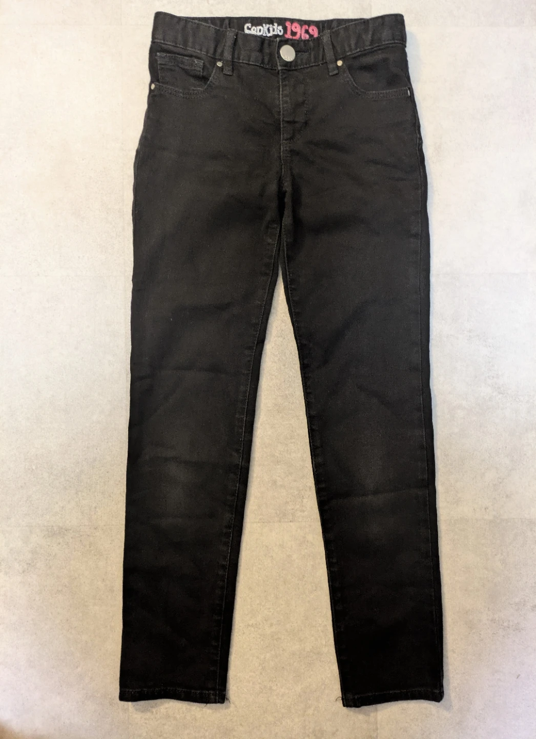 【美品】GapKids 1969  ストレッチスーパースキニージーンズ　140黒