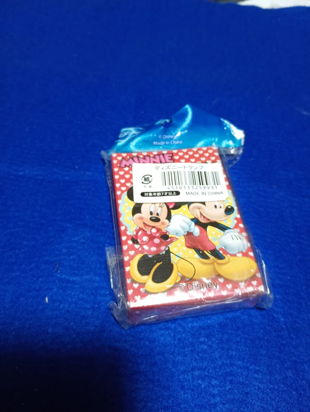 【未使用トランプです!】ディズニー トランプ ミッキー&ミニーの写真2枚目
