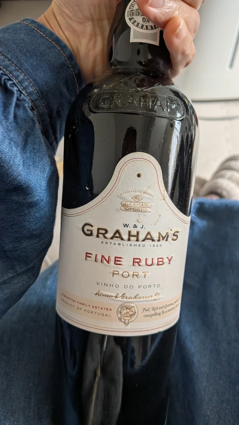 寝かせ10年グラハムズ ファイン ルビーポートワイン grahamグラハム