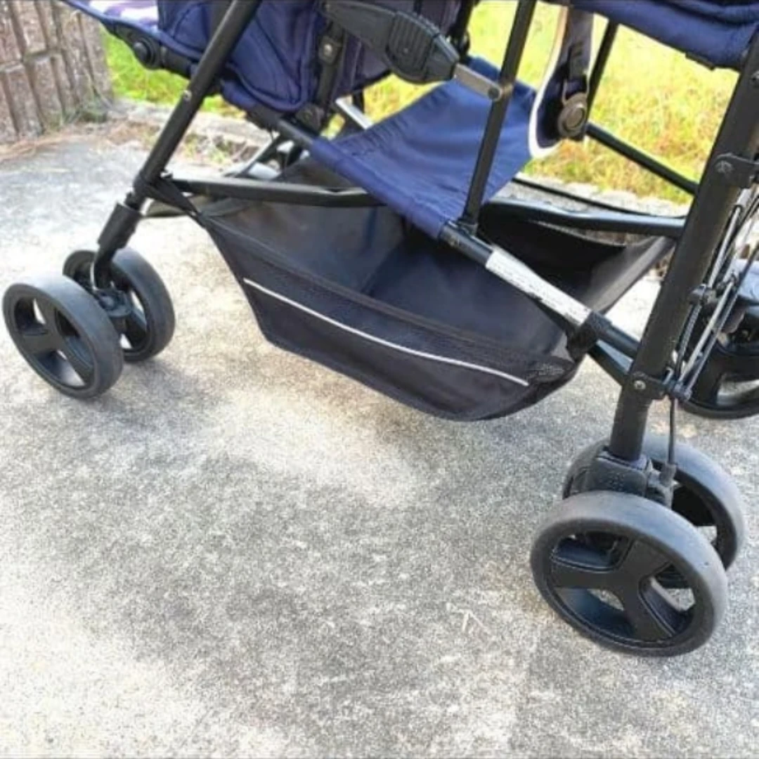 日本育児 2人乗りベビーカー キンダーワゴン DUOシティHOPの写真4枚目