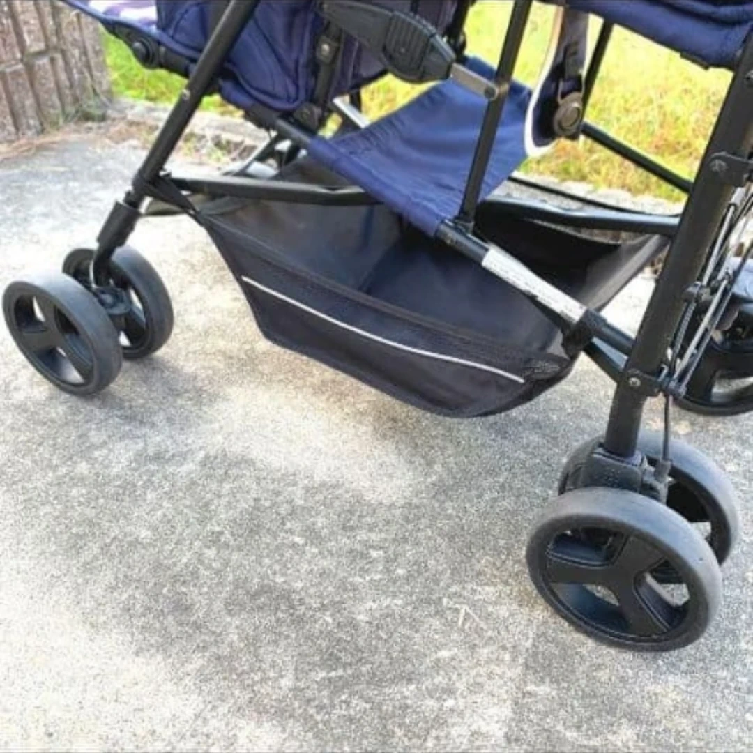 日本育児 2人乗りベビーカー キンダーワゴン DUOシティHOPの写真4枚目
