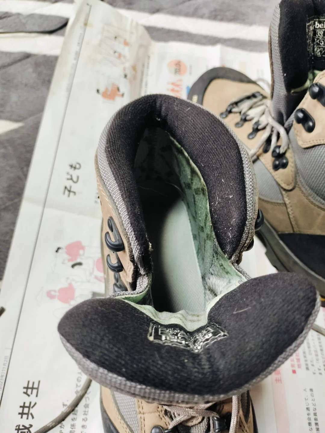 モンベル登山靴の写真5枚目