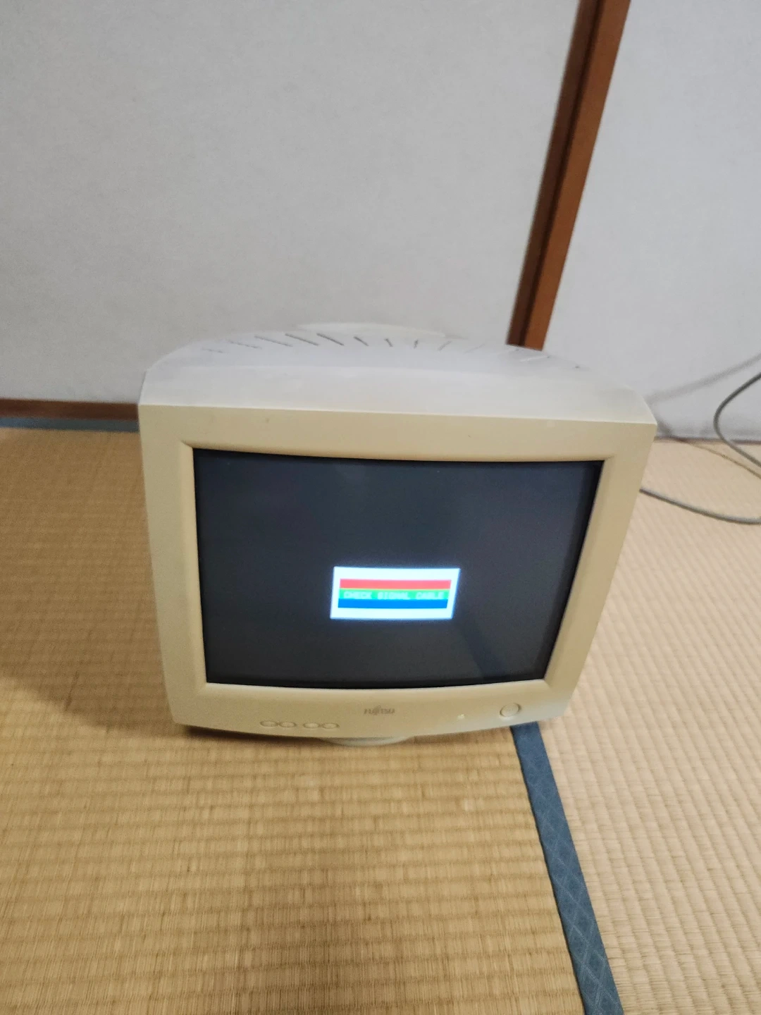 富士通 CRTモニター レトロパソコン用