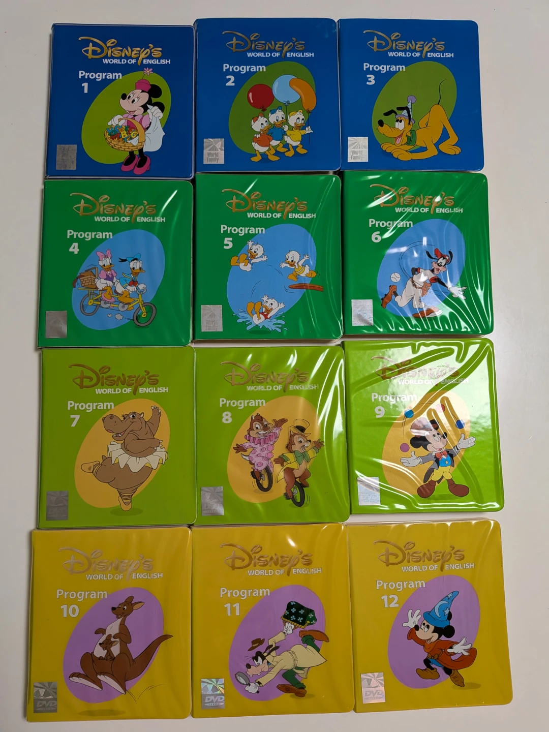 ディズニー英語システム DVD Program 1-12巻セット