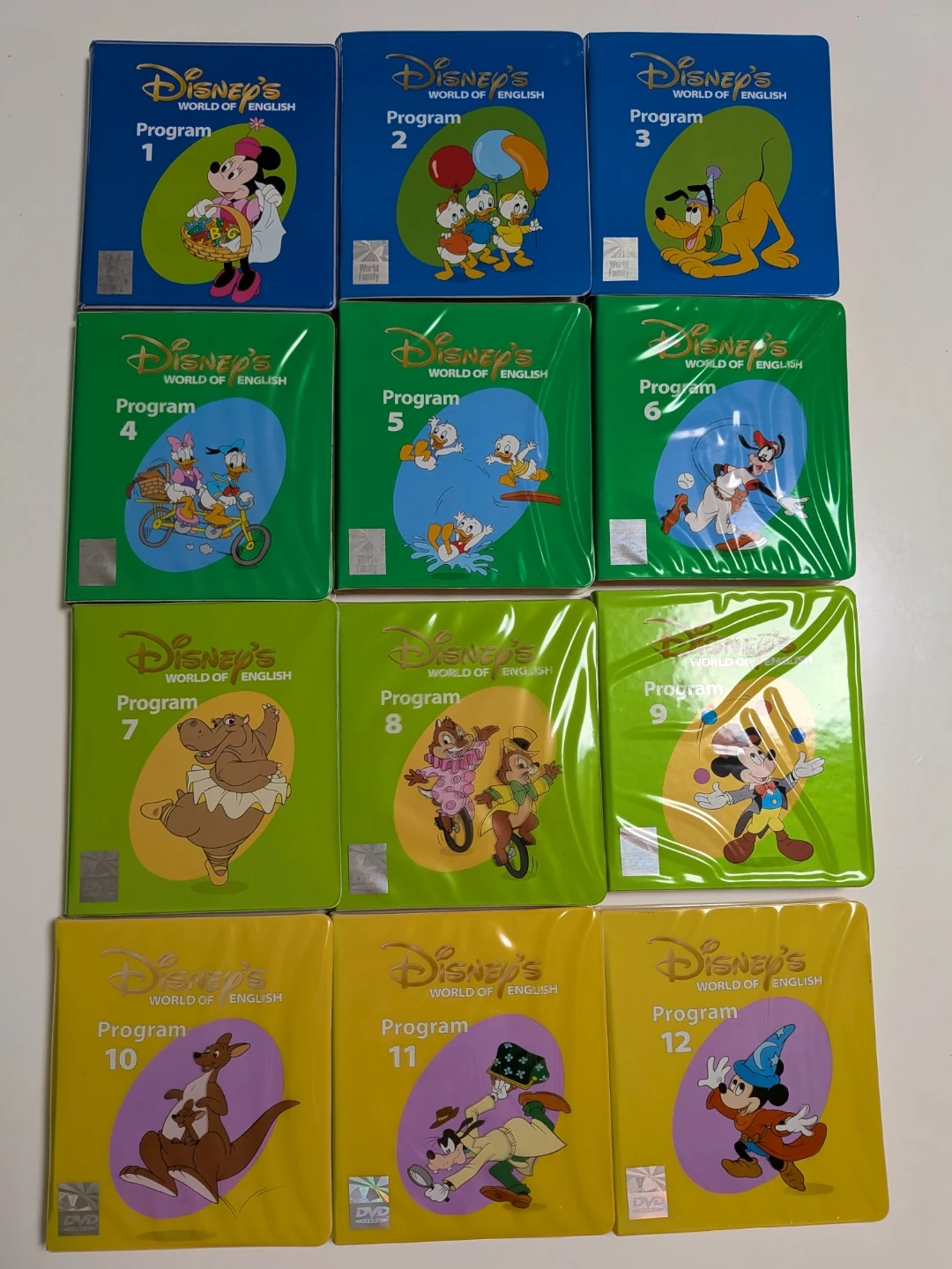 ディズニー英語システム DVD Program 1-12巻セット