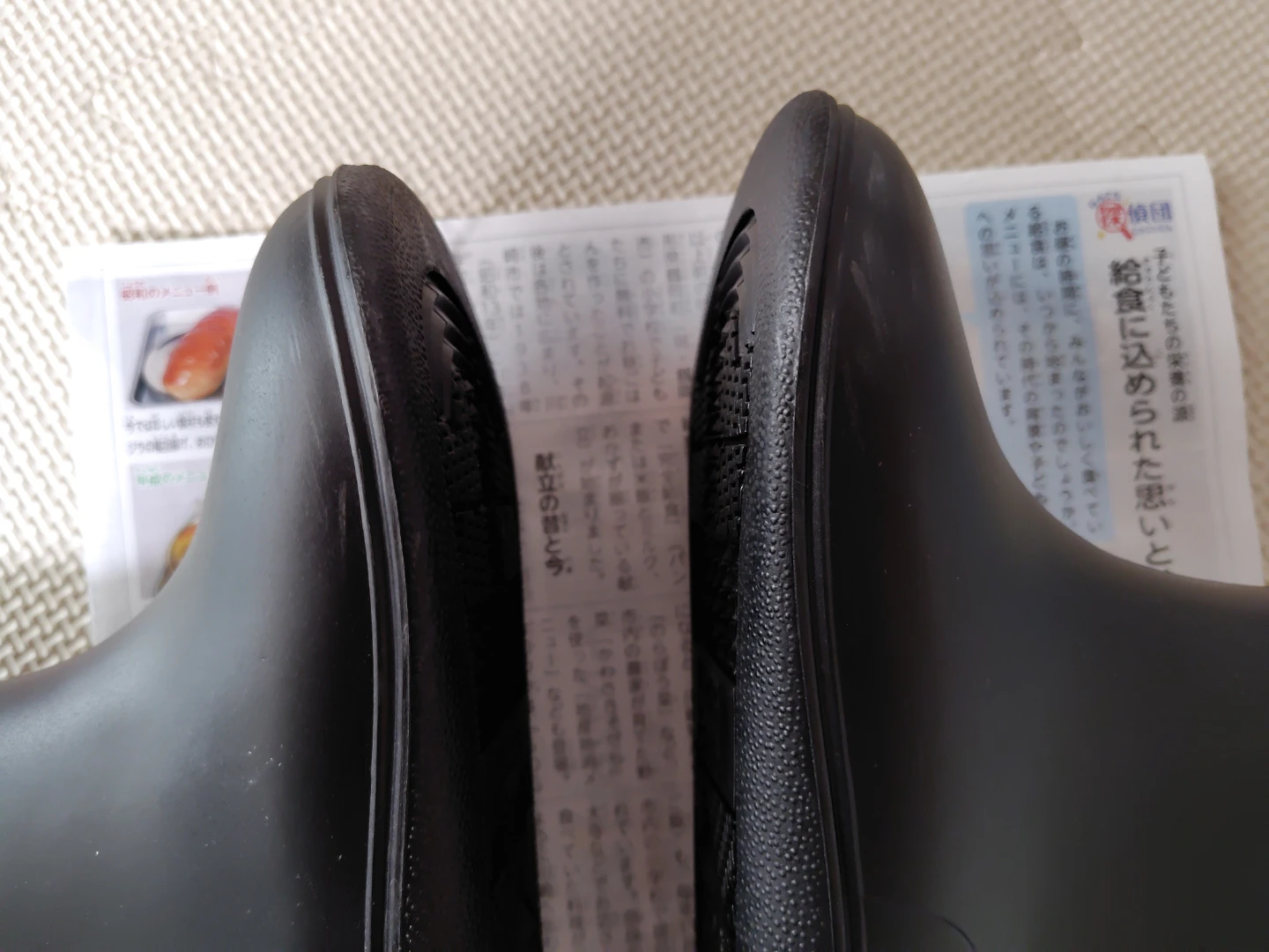 キッズフォーレ レインブーツ 19cm 黒の写真4枚目