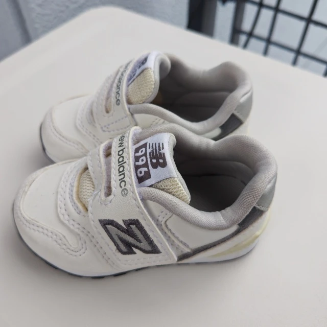 ニューバランス 996 ベビーシューズ 白の写真3枚目