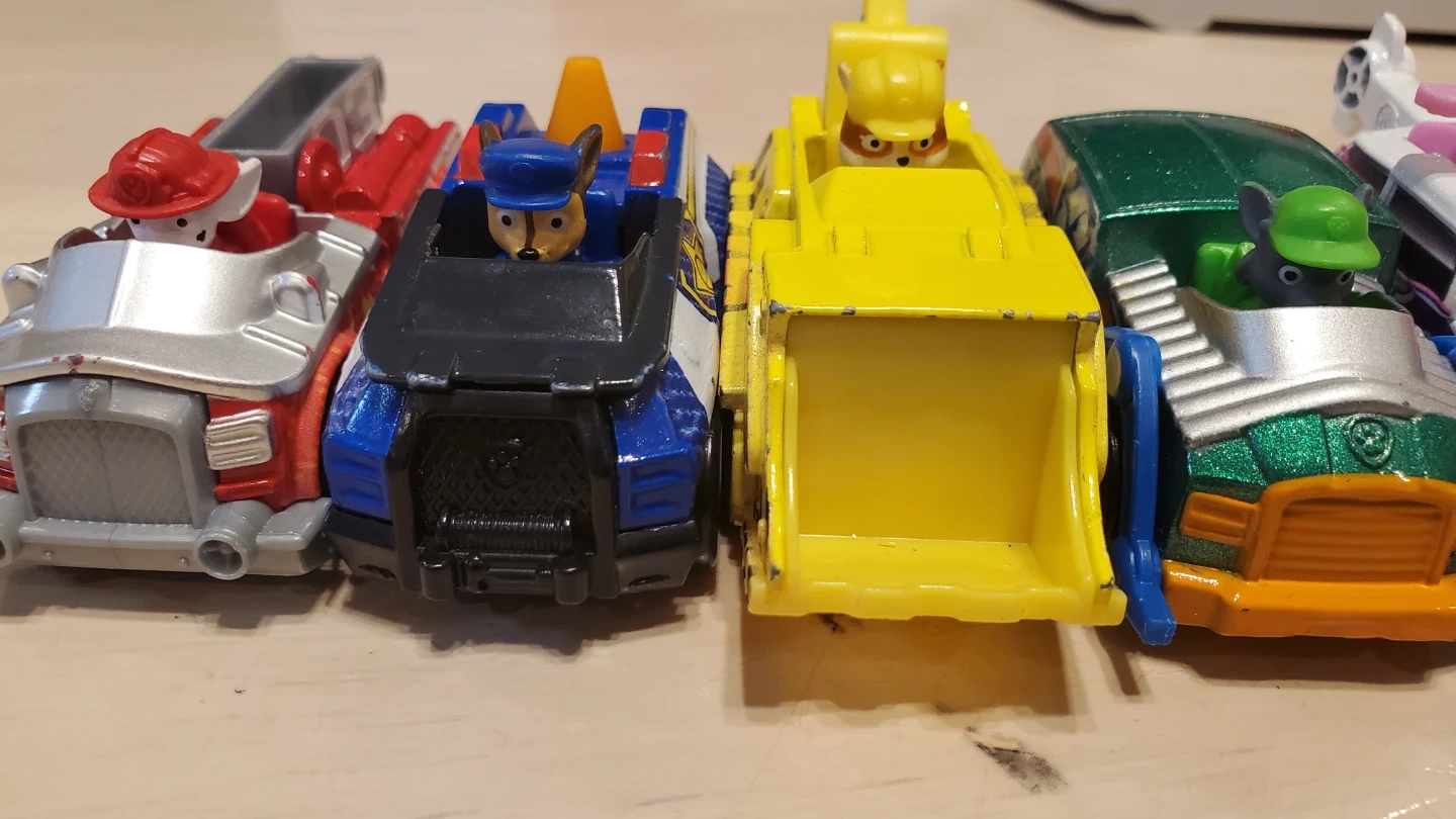 パウパトロール パウステーション ミニカーセットの写真5枚目
