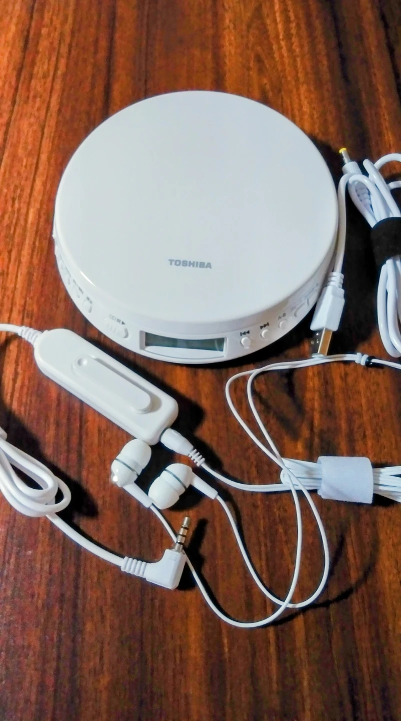 東芝 CDプレーヤー TY-P10 ホワイト