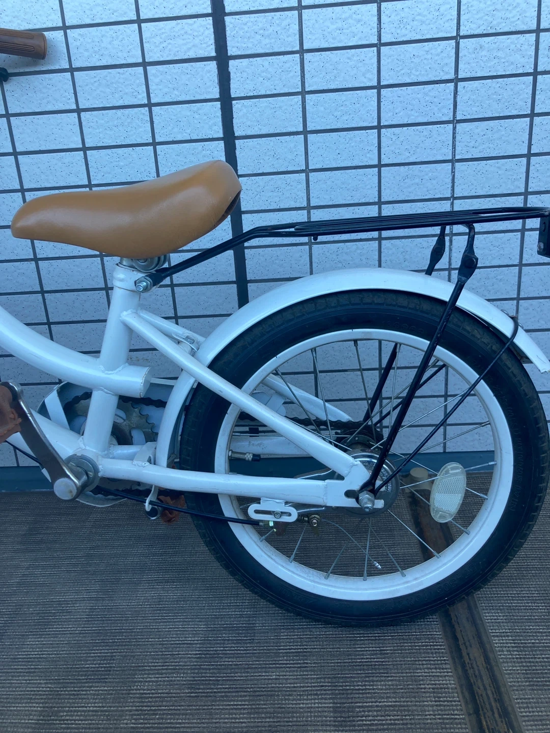 BTM 子供用自転車 ホワイトの写真3枚目