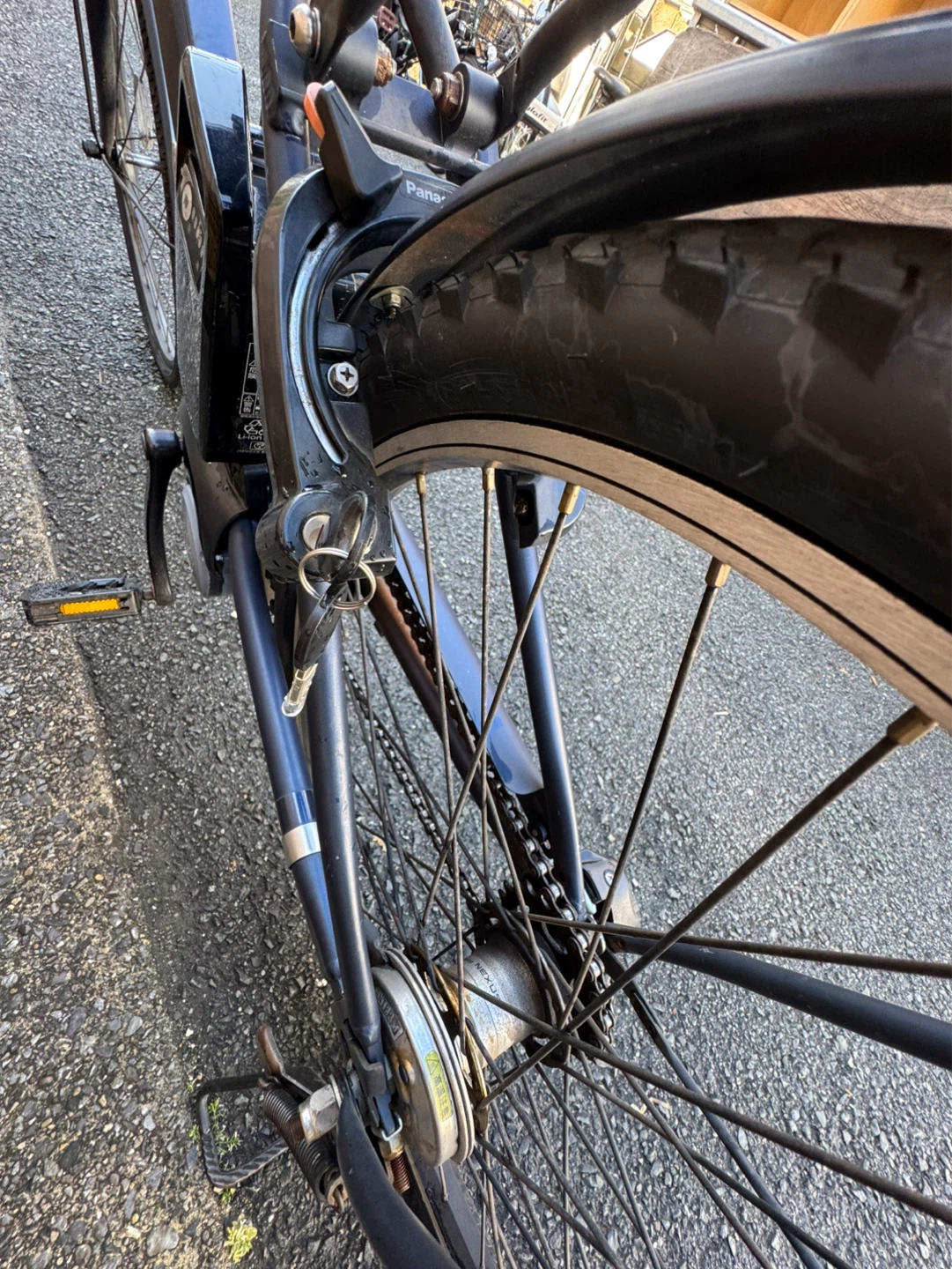 16AH Panasonic 電動アシスト自転車の写真9枚目