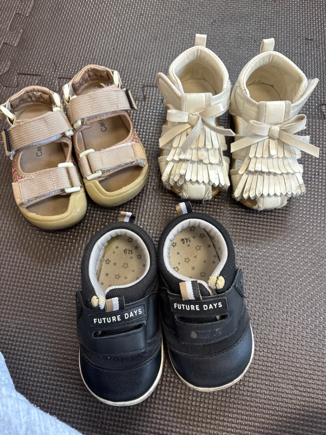 子供用靴 3足セット 14cmの写真2枚目