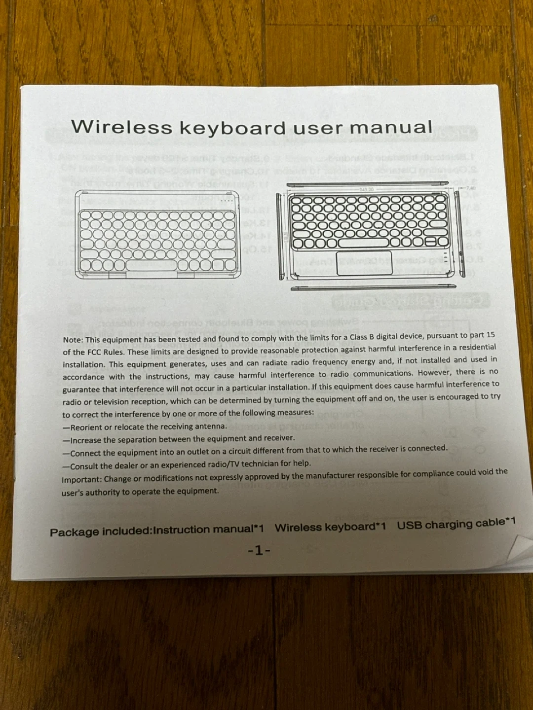 【新品未使用】iPad第10世代用 ワイヤレスキーボードケースの写真2枚目