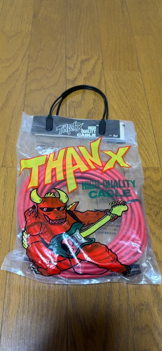 【新品未使用】パール THANX ギター用シールドケーブル 赤