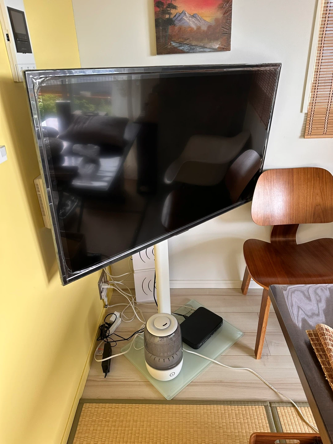 50インチテレビ＋テレビスタンドセット（使用少・美品）