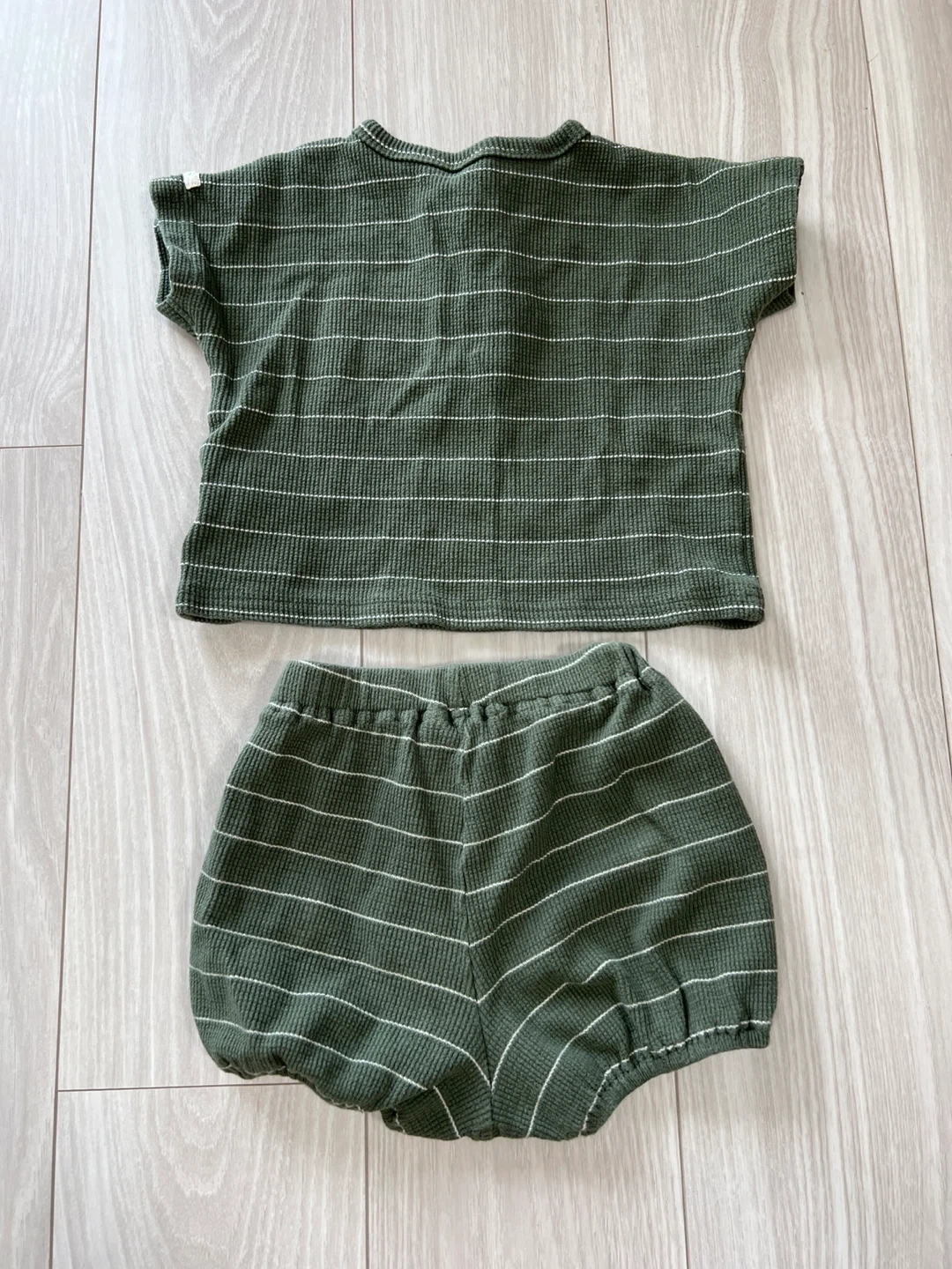 プッパプーポ セットアップ 80cm カーキの写真2枚目