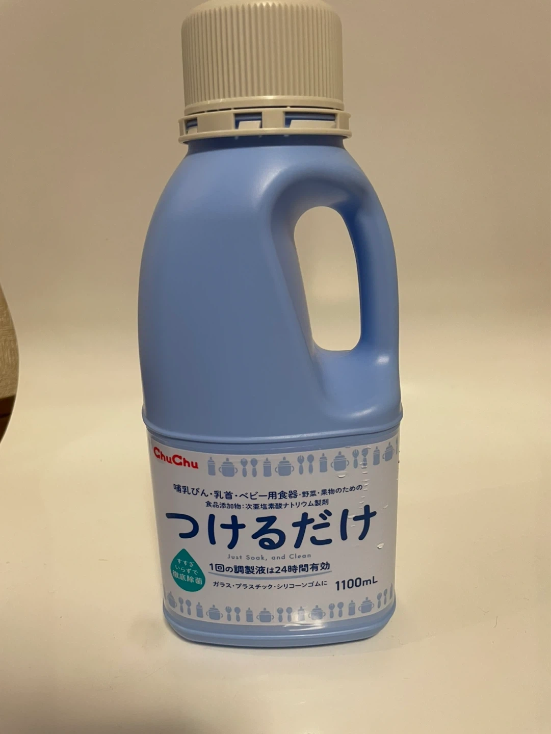 チュチュベビー つけるだけ 1100ml 除菌剤セットの写真4枚目