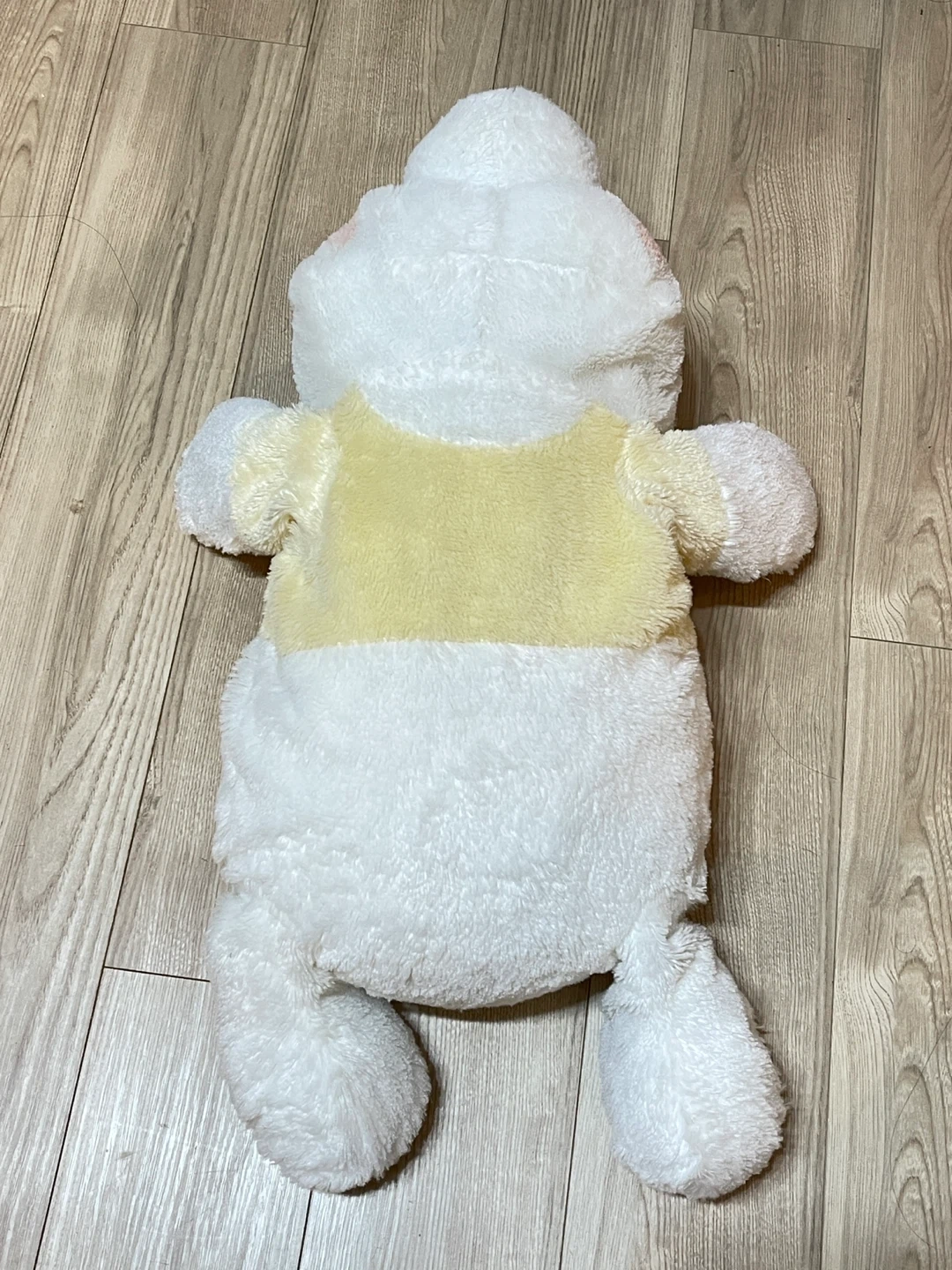 レア。くまのプーさん赤いほっぺ特大ぬいぐるみ白ハンバーガーミッキークッションセットの写真6枚目