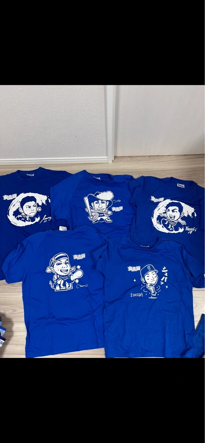 筒香やすあき今永横浜DeNAベイスターズ Tシャツ5枚セット