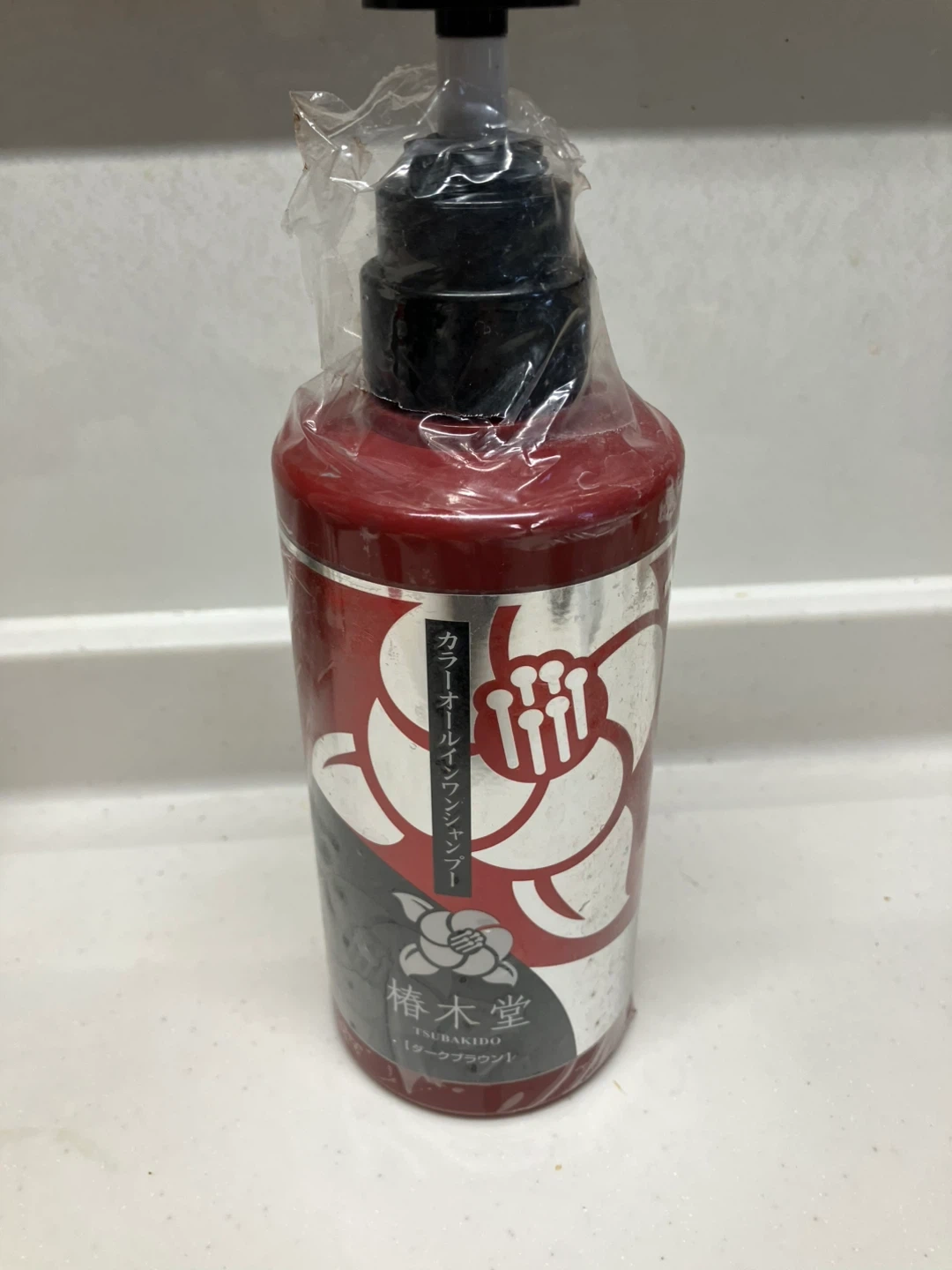 椿木堂 カラーオールインワンシャンプー 380ml 使用品残り8割