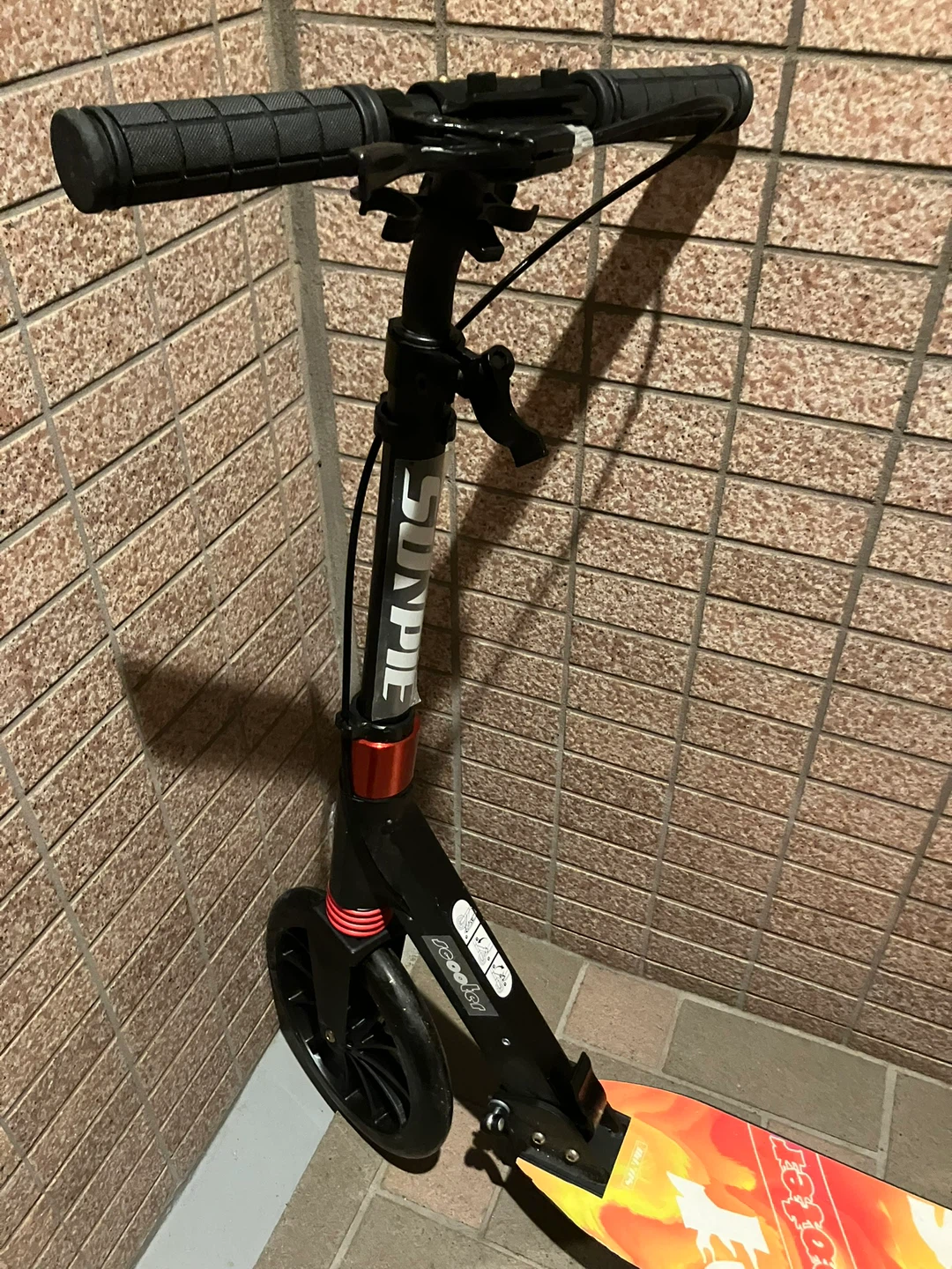 キックボード ブラックの写真2枚目