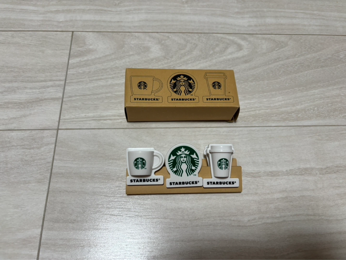 スターバックス ステンレスタンブラー、クリップ3個セットの写真5枚目