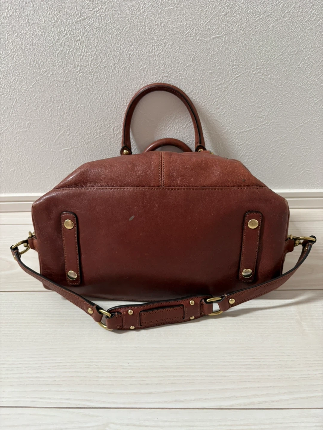 コーチ COACH バッグ 茶の写真4枚目