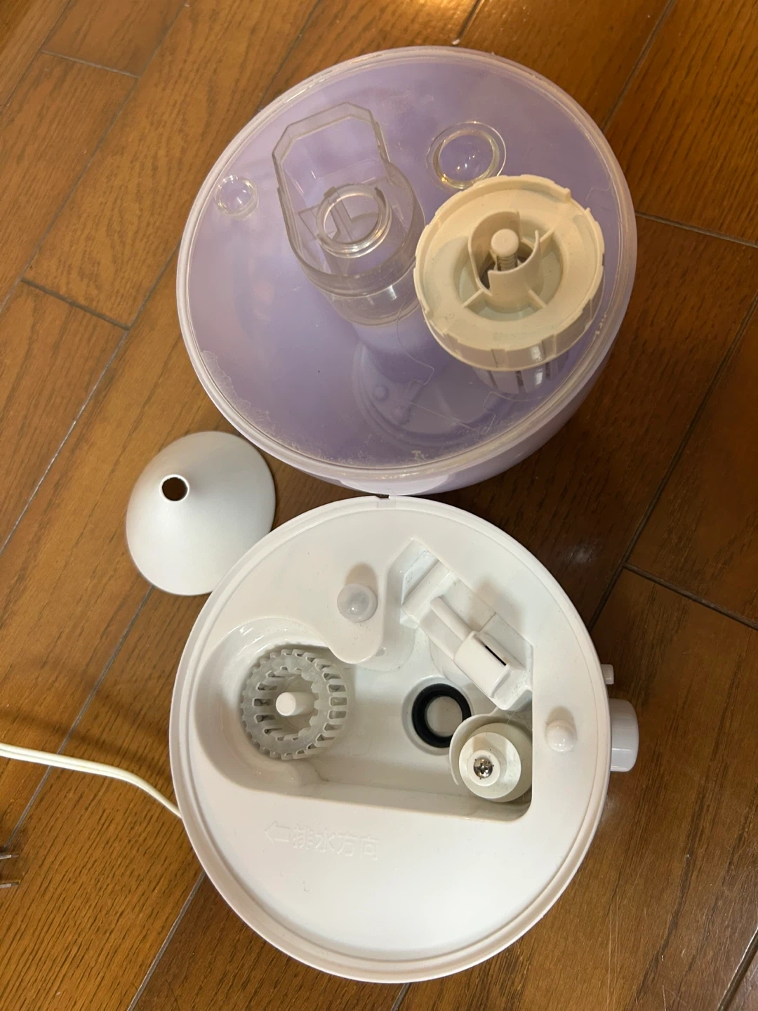 山善 超音波式加湿器 JRD-F13の写真2枚目