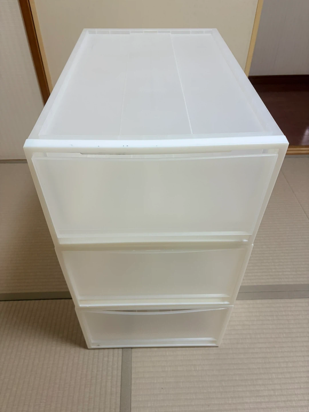 無印良品 衣装ケース 引出式 3段セットの写真4枚目