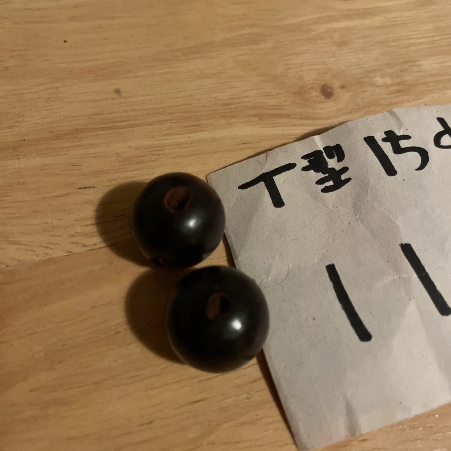 紫檀 木製ビーズ アクセサリーパーツ 大量まとめ売り 15φ 12φの写真6枚目