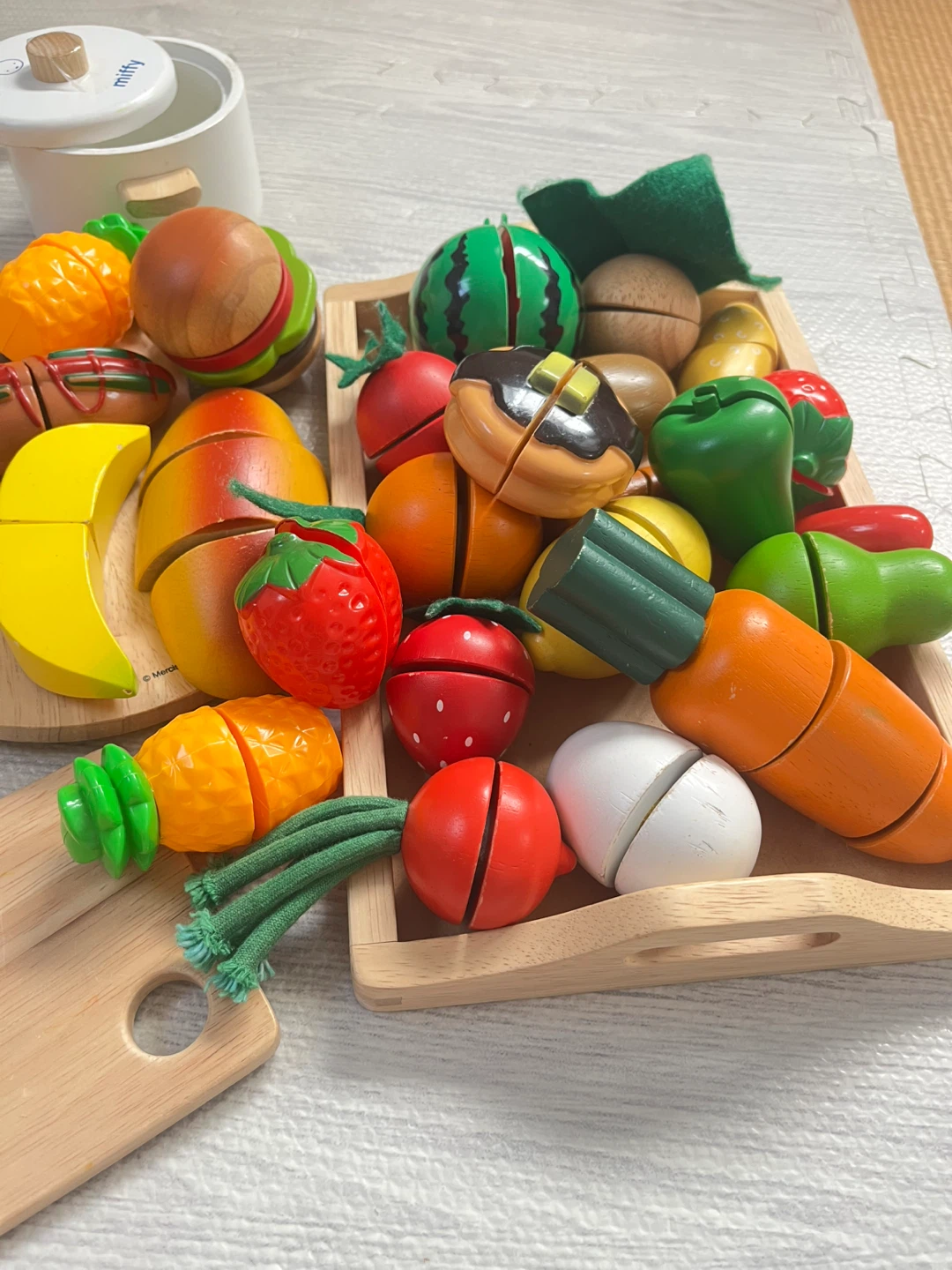 おままごとセット 木のおもちゃの写真2枚目