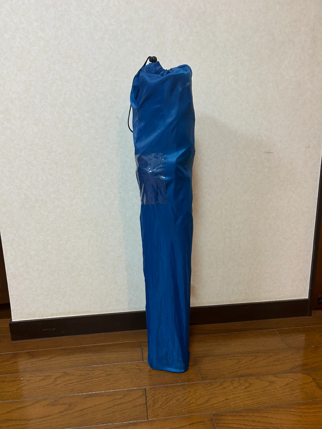 アウトドア用 折りたたみチェア ブルー 収納袋付きの写真2枚目