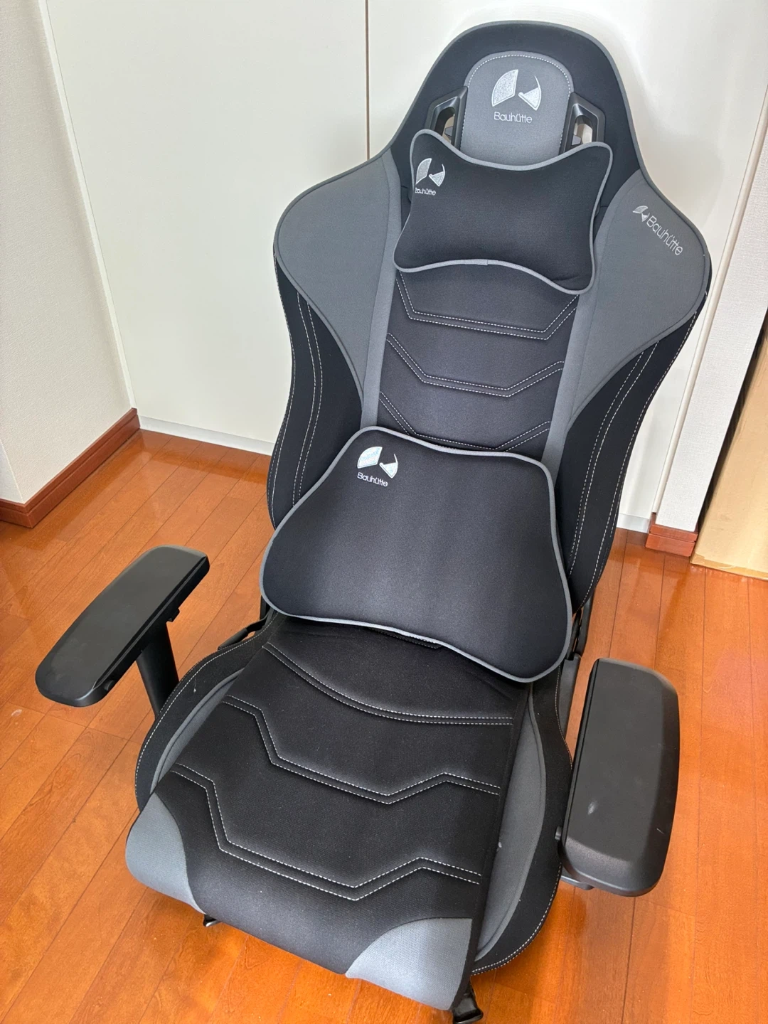 Bauhutte バウヒュッテ ゲーミング座椅子 GX-530-BK 黒 ブラック