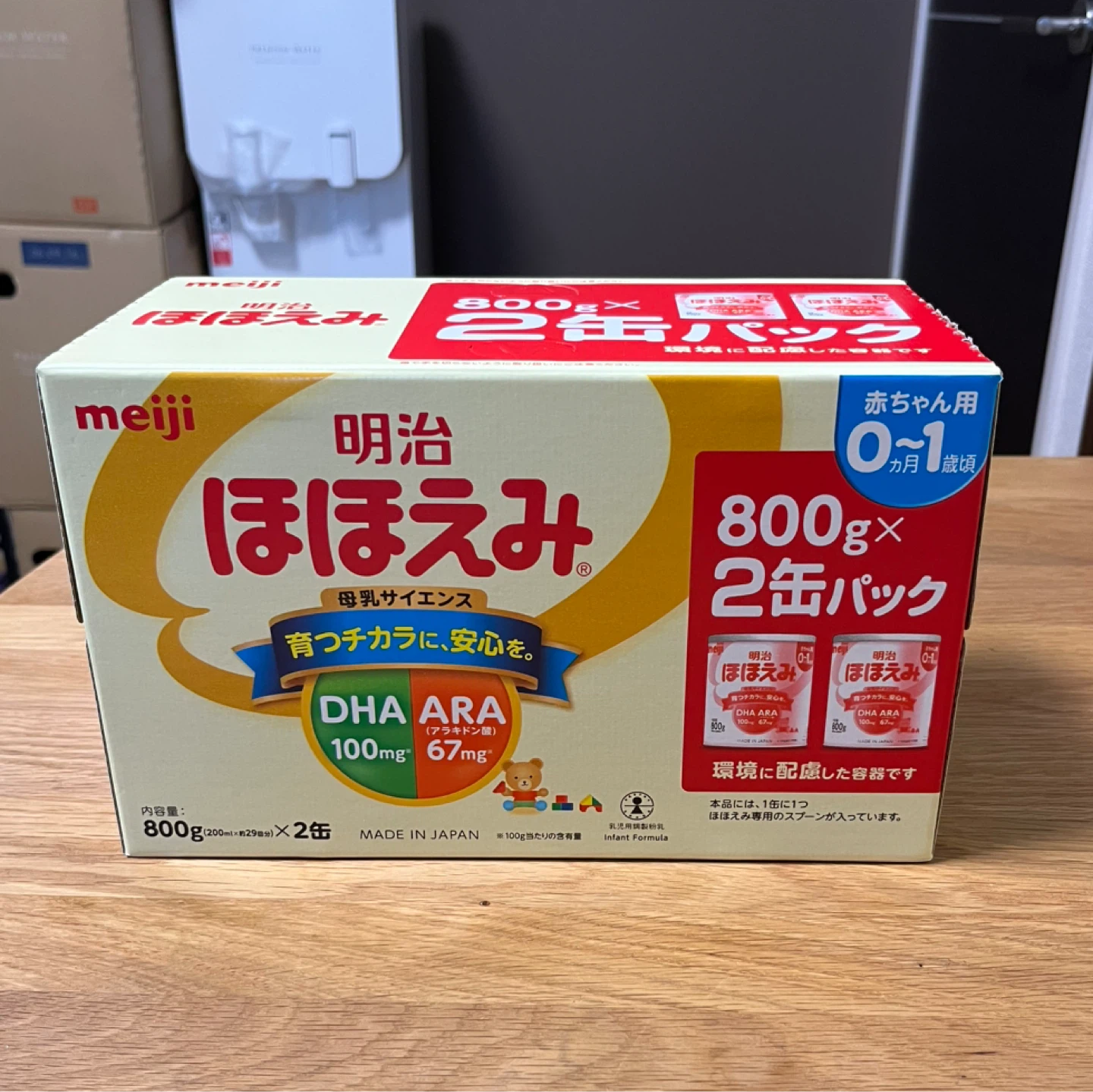 明治 ほほえみ 800g×2缶パック