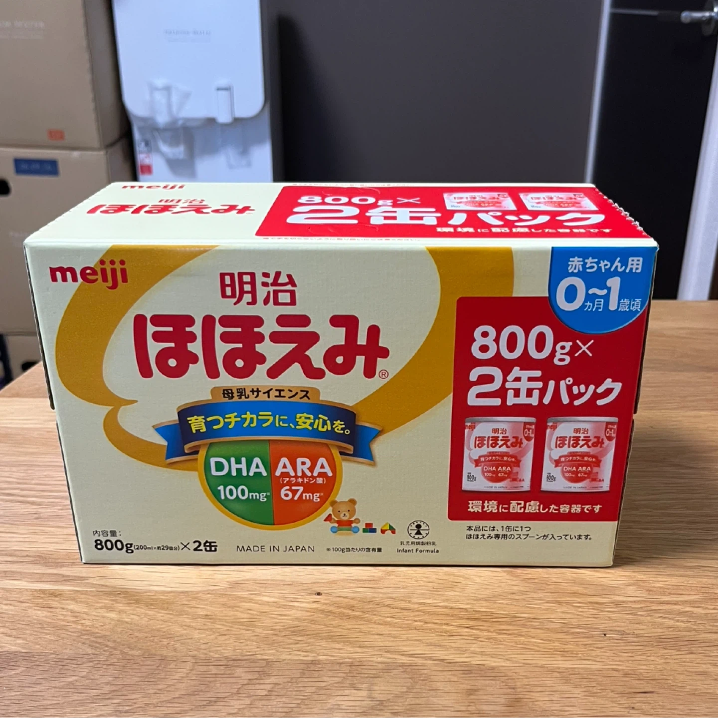 明治 ほほえみ 800g×2缶パック