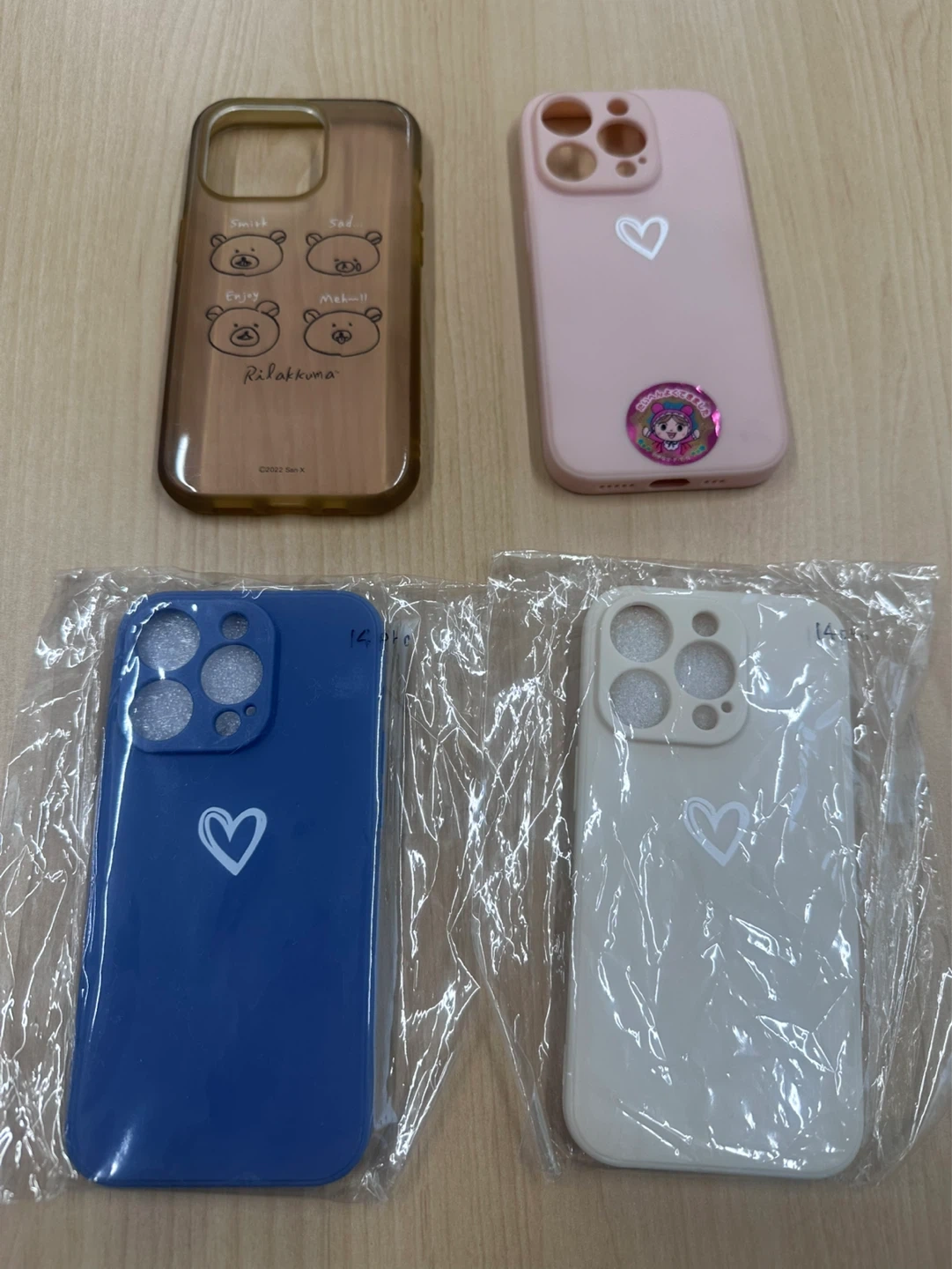 iPhone14用 スマホケース 4点セット