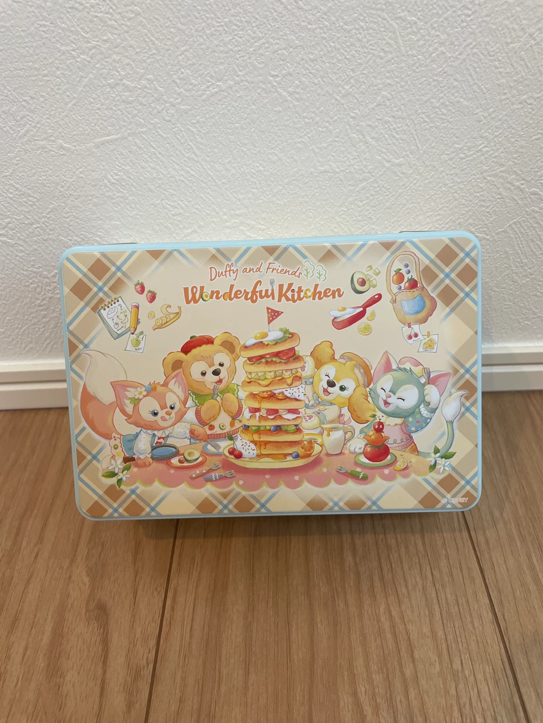 ディズニー ダッフィー パウンドケーキ 缶
